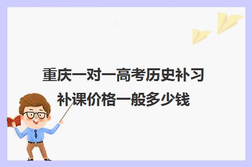 重庆一对一高考历史补习补课价格一般多少钱