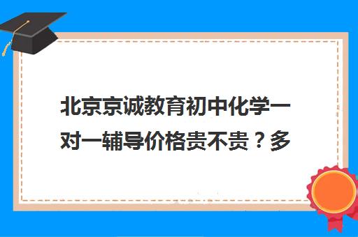 北京京诚教育初中化学一对一辅导价格贵不贵？多少钱一年（北京初中一对一补课价格）