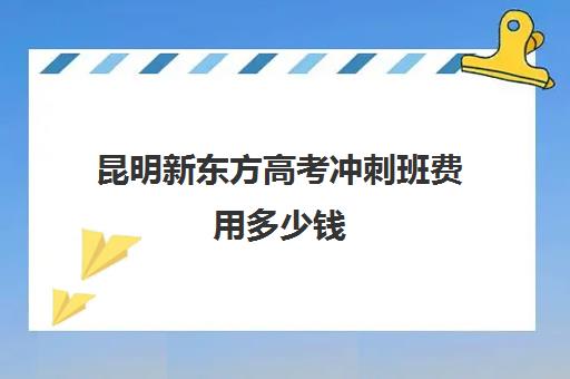 昆明新东方高考冲刺班费用多少钱(昆明新东方高中辅导班咋样)