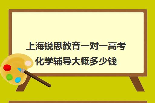 上海锐思教育一对一高考化学辅导大概多少钱（锐思教育官网）