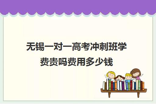 无锡一对一高考冲刺班学费贵吗费用多少钱(一对一)