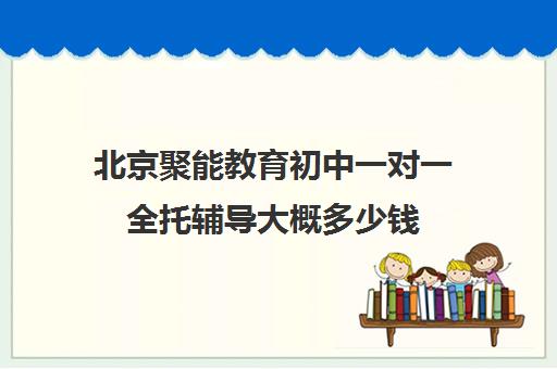 北京聚能教育初中一对一全托辅导大概多少钱（高三一对一辅导）