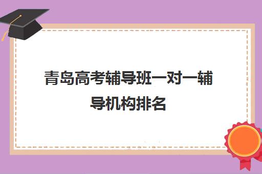 青岛高考辅导班一对一辅导机构排名(青岛辅导机构排名前十)