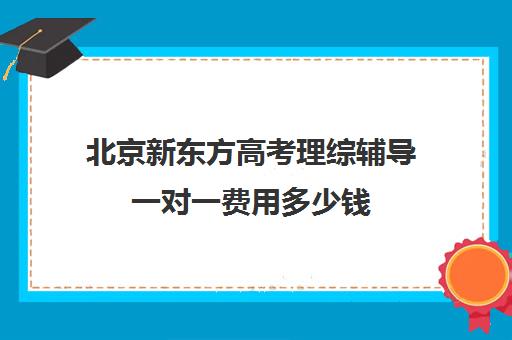 北京新东方高考理综辅导一对一费用多少钱（新东方高中辅导班咋样）