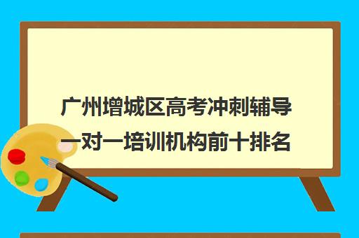 广州增城区高考冲刺辅导一对一培训机构前十排名(高三冲刺辅导班哪家好)