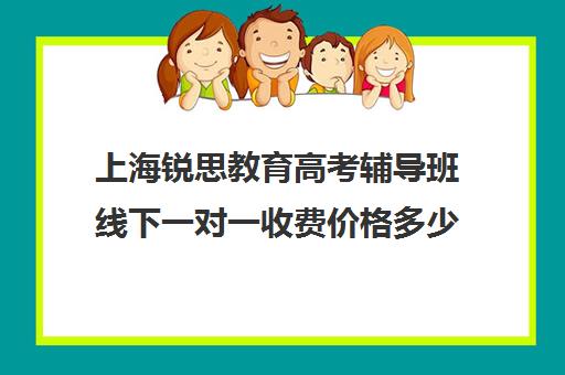 上海锐思教育高考辅导班线下一对一收费价格多少钱（上海高中培训哪个机构好）