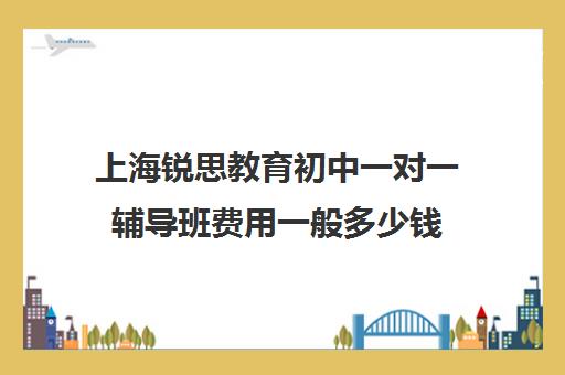 上海锐思教育初中一对一辅导班费用一般多少钱（上海十大教育培训机构）