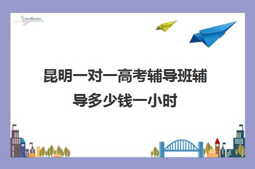 昆明一对一高考辅导班辅导多少钱一小时(昆明高三补课哪里最好)