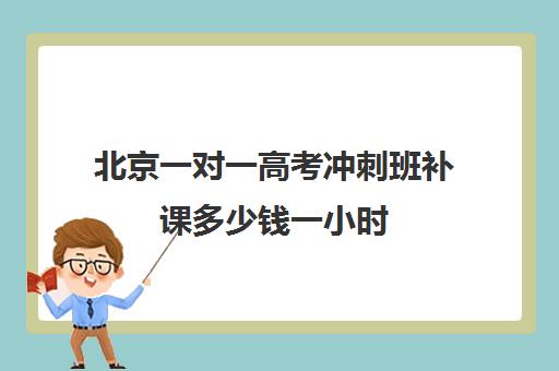 北京一对一高考冲刺班补课多少钱一小时(北京补课一对一价格)