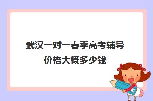 武汉一对一春季高考辅导价格大概多少钱(武汉培优机构前十名)