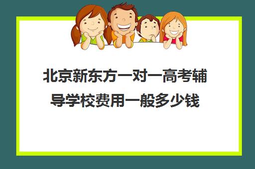 北京新东方一对一高考辅导学校费用一般多少钱（新东方中考一对一费用）