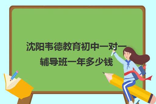 沈阳韦德教育初中一对一辅导班一年多少钱(沈阳一对一上门家教哪个平台好)