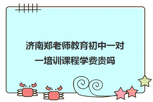 济南郑老师教育初中一对一培训课程学费贵吗(济南初中一对一家教价格)