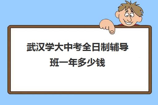 武汉学大中考全日制辅导班一年多少钱(武汉高中一对一辅导机构哪家好)