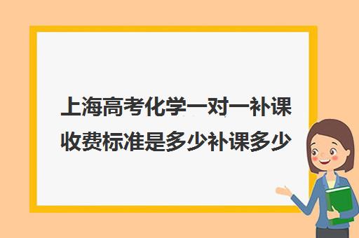 上海高考化学一对一补课收费标准是多少补课多少钱一小时(高中一对一补课多少钱一小时