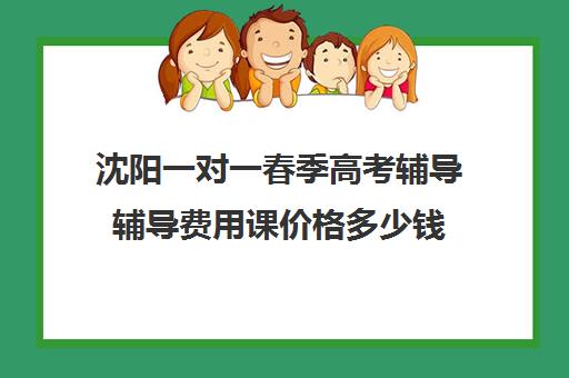 沈阳一对一春季高考辅导辅导费用课价格多少钱(长春高考补课机构哪家好)