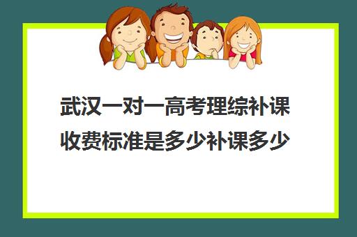 武汉一对一高考理综补课收费标准是多少补课多少钱一小时(武汉高考培训学校哪个好)