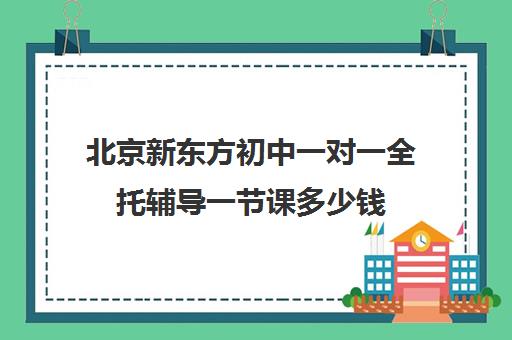 北京新东方初中一对一全托辅导一节课多少钱（小学全托班）