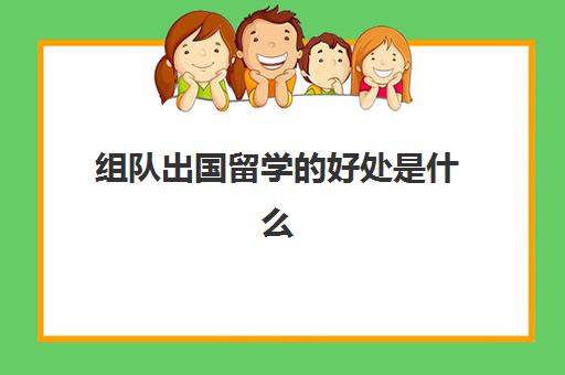 组队出国留学的好处是什么(大学做交换生有什么好处)