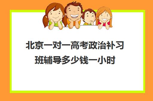 北京一对一高考政治补习班辅导多少钱一小时