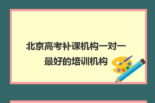 北京高考补课机构一对一最好的培训机构(北京高三补课机构排名)