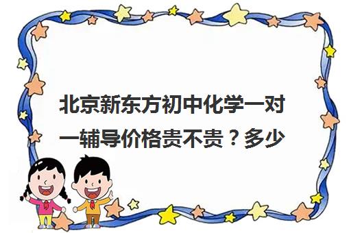 北京新东方初中化学一对一辅导价格贵不贵？多少钱一年（新东方补课有效果吗）