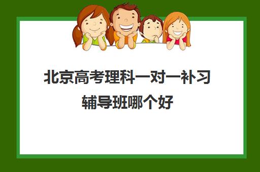 北京高考理科一对一补习辅导班哪个好