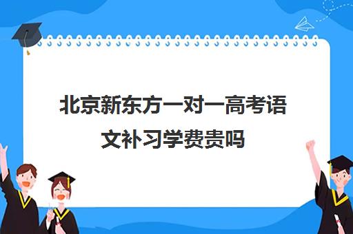 北京新东方一对一高考语文补习学费贵吗