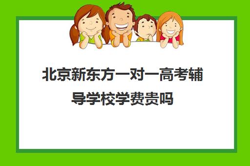 北京新东方一对一高考辅导学校学费贵吗（新东方高三一对一收费价格表）