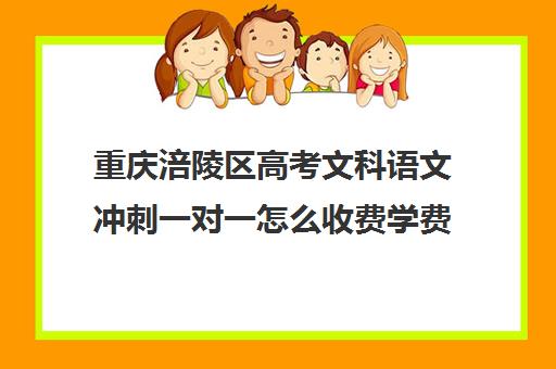 重庆涪陵区高考文科语文冲刺一对一怎么收费学费多少钱(重庆高中补课机构排名)