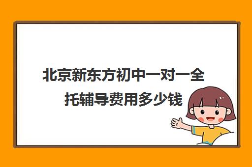 北京新东方初中一对一全托辅导费用多少钱（新东方初三冲刺全托班学费）