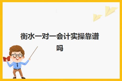 衡水一对一会计实操靠谱吗(网上零基础学会计靠谱吗)