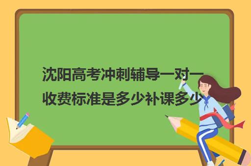 沈阳高考冲刺辅导一对一收费标准是多少补课多少钱一小时(沈阳高三全封闭冲刺班)