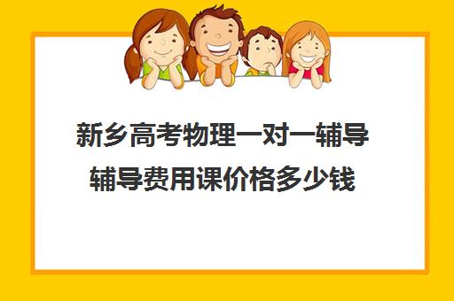 新乡高考物理一对一辅导辅导费用课价格多少钱(高三物理一对一补课多少钱)