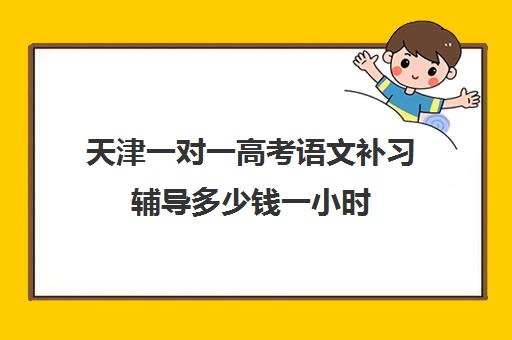 天津一对一高考语文补习辅导多少钱一小时