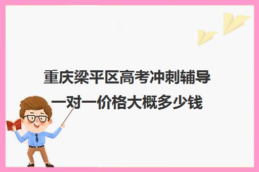 重庆梁平区高考冲刺辅导一对一价格大概多少钱(高考线上辅导机构有哪些比较好)