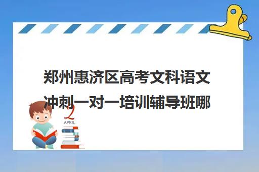 郑州惠济区高考文科语文冲刺一对一培训辅导班哪个好(郑州市高考培训机构前十)