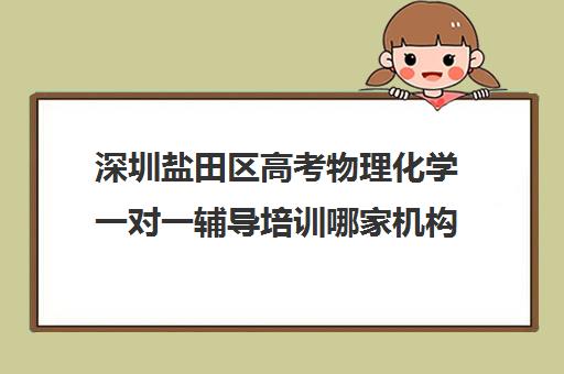 深圳盐田区高考物理化学一对一辅导培训哪家机构好(高中物理培训班哪家好)