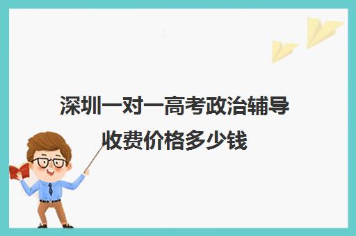 深圳一对一高考政治辅导收费价格多少钱(高考线上辅导机构有哪些比较好)