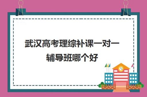 武汉高考理综补课一对一辅导班哪个好(武汉比较好的辅导机构)