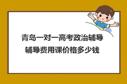 青岛一对一高考政治辅导辅导费用课价格多少钱(高三辅导一对一多少钱)