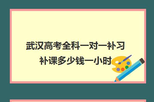 武汉高考全科一对一补习补课多少钱一小时