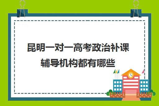 昆明一对一高考政治补课辅导机构都有哪些(昆明一对一补课哪家好)