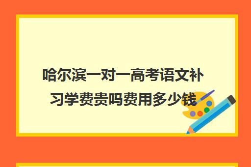 哈尔滨一对一高考语文补习学费贵吗费用多少钱