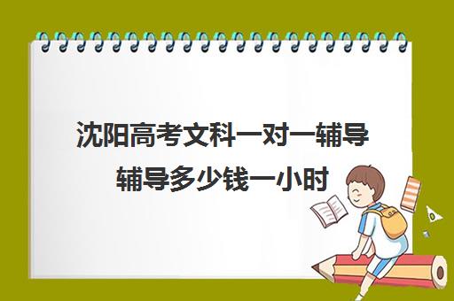 沈阳高考文科一对一辅导辅导多少钱一小时(沈阳高中补课机构排行榜)