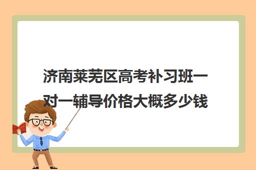 济南莱芜区高考补习班一对一辅导价格大概多少钱