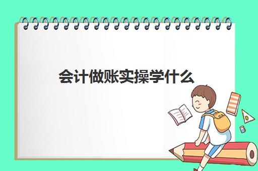 会计做账实操学什么(新手会计做账步骤)