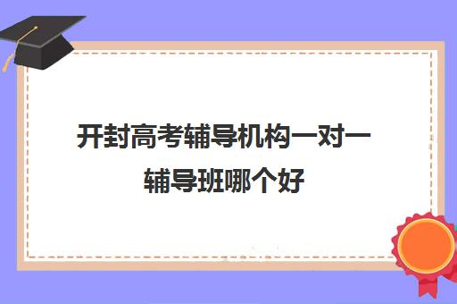 开封高考辅导机构一对一辅导班哪个好(开封辅导机构)