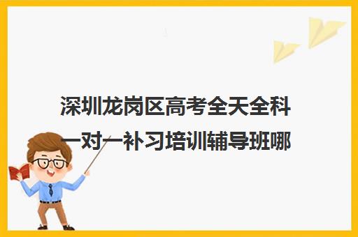 深圳龙岗区高考全天全科一对一补习培训辅导班哪个好