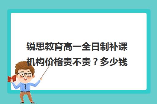 锐思教育高一全日制补课机构价格贵不贵？多少钱一年（上海高中一对一补课多少钱一小时